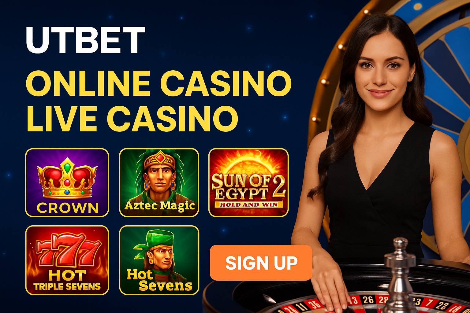 O UTBET Live Casino lança promoções regularmente