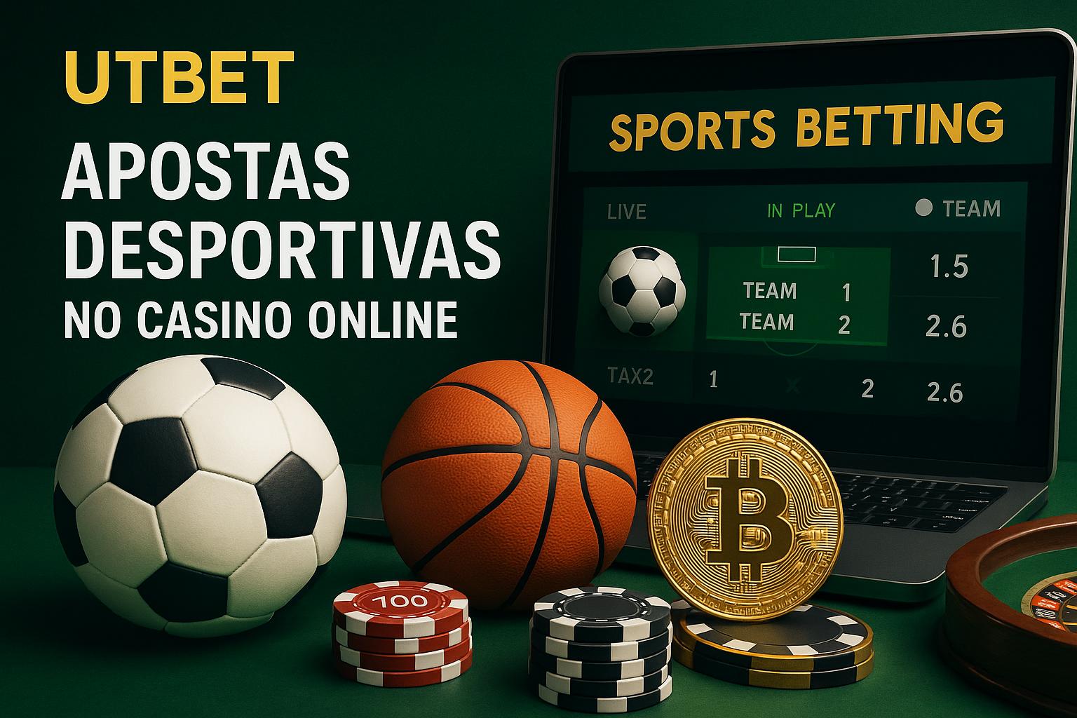 Apostas esportivas no cassino online UTBET