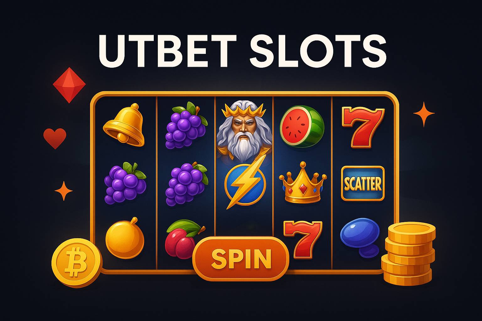 Explore o mundo das slot machines no UTBET Casino